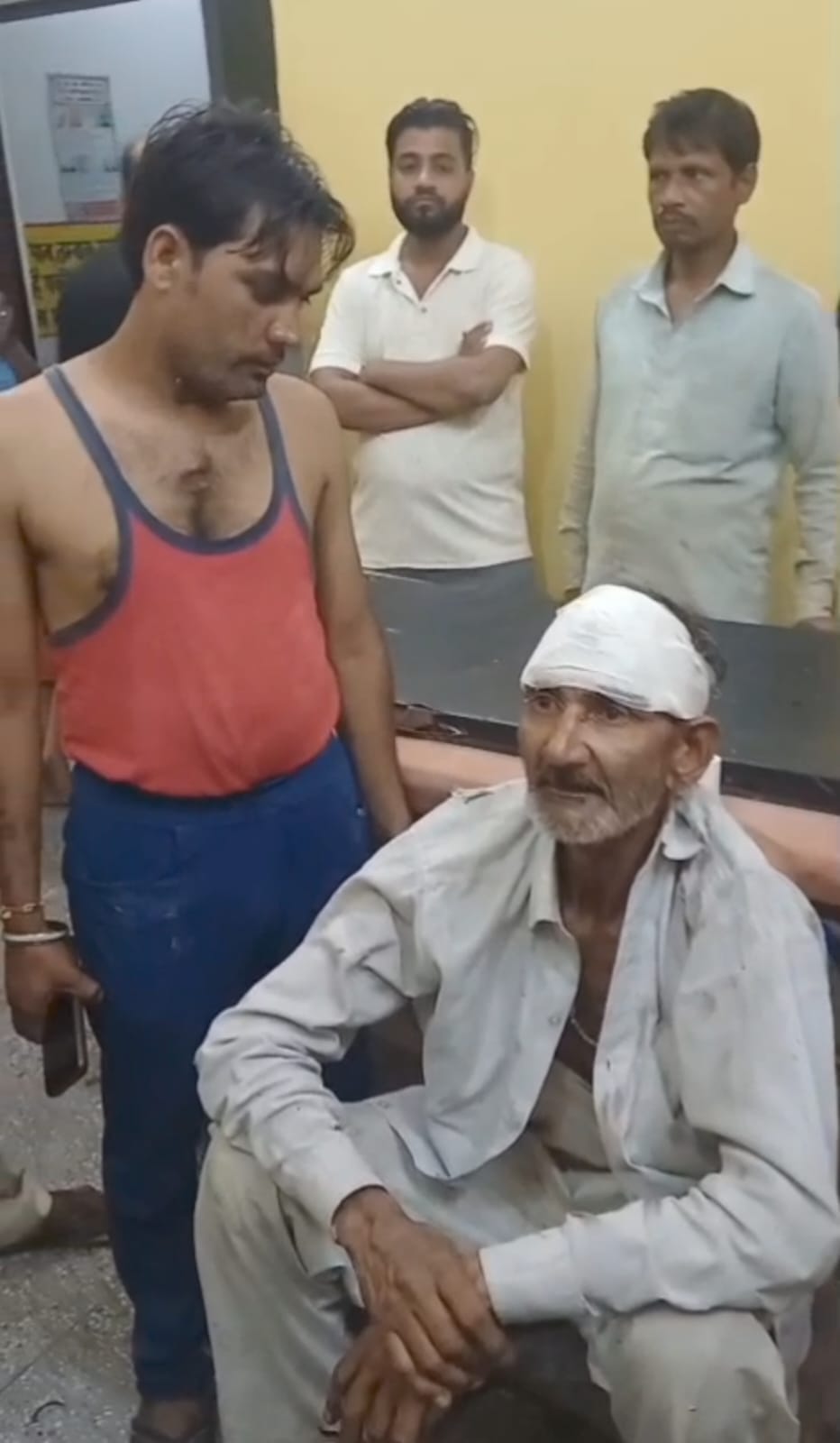 Stray dogs saved the life of a watchman from a leopard.