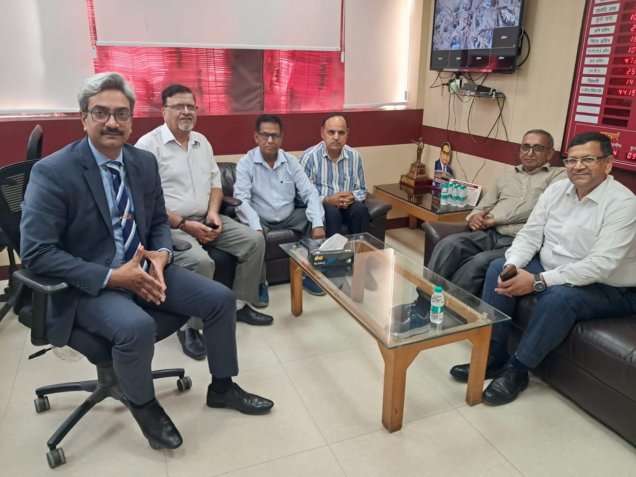 Apprised bank officials of pensioners' issues