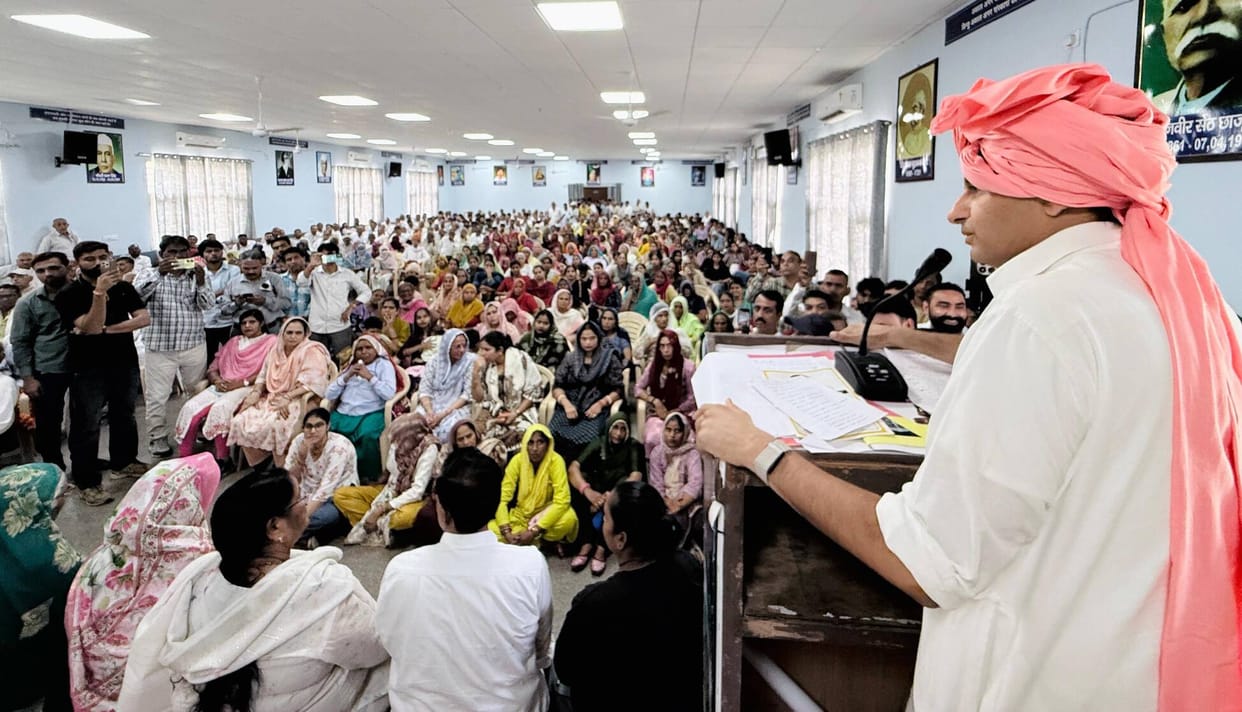 Deepender Hooda says: Nayab Saini is a part-time Chief Minister; Haryana is in a sorry state.