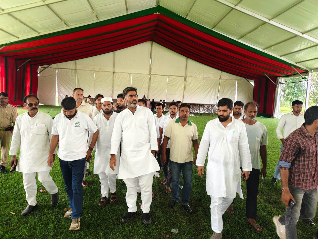 Atul Pradhan conducted public outreach for the felicitation ceremony honoring meritorious female students.