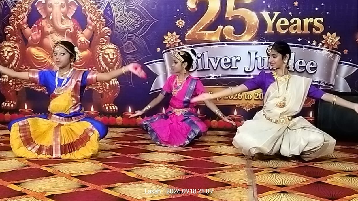 Ganesh Mahotsav celebrations in full swing; pandals adorned with devotional songs and cultural programs.