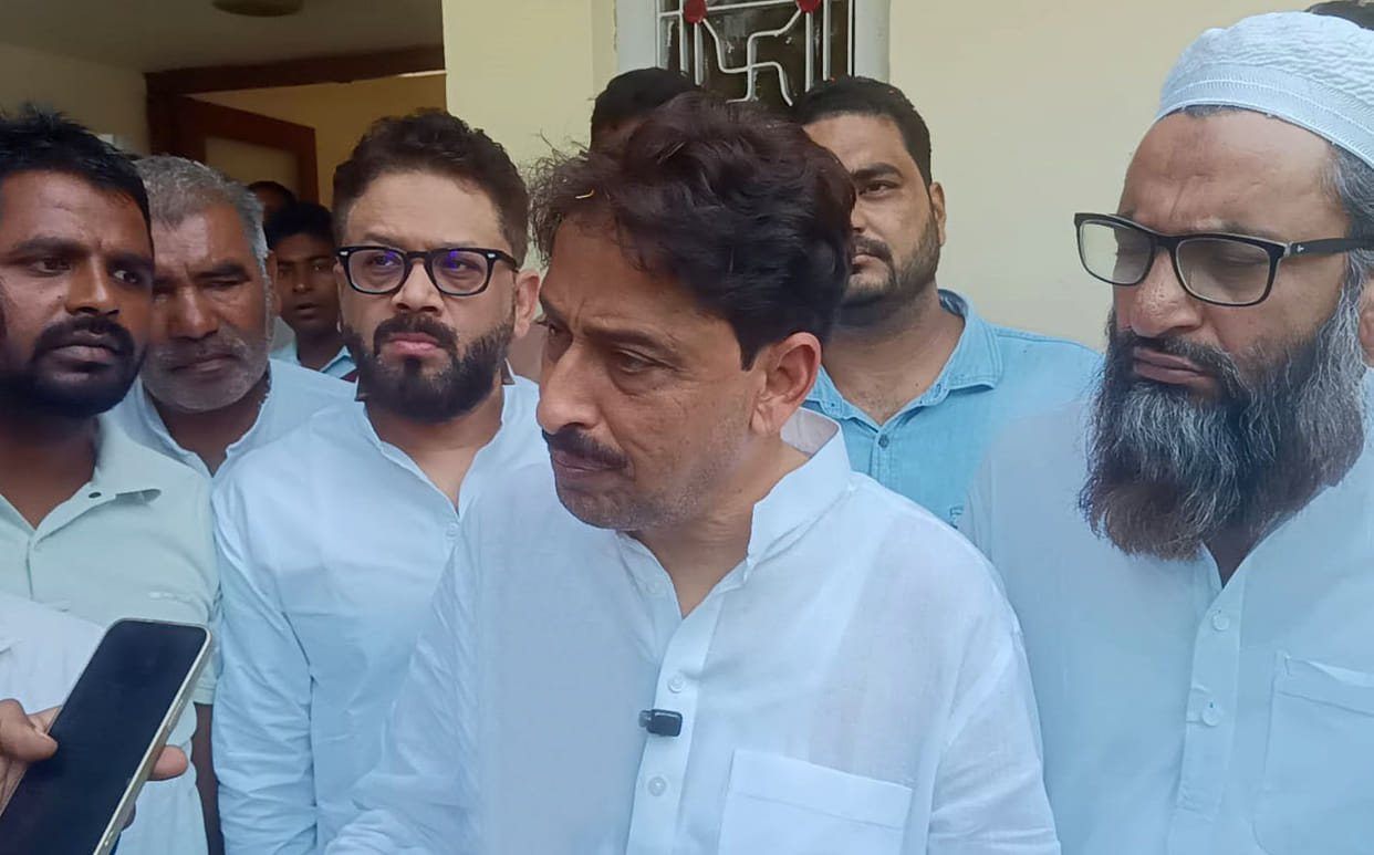 Imran attacks Hindu-Muslim politics; says Congress will contest elections on its own strength.