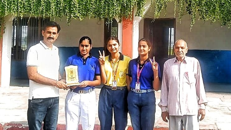 Shivani won four medals in state level swimming competition.