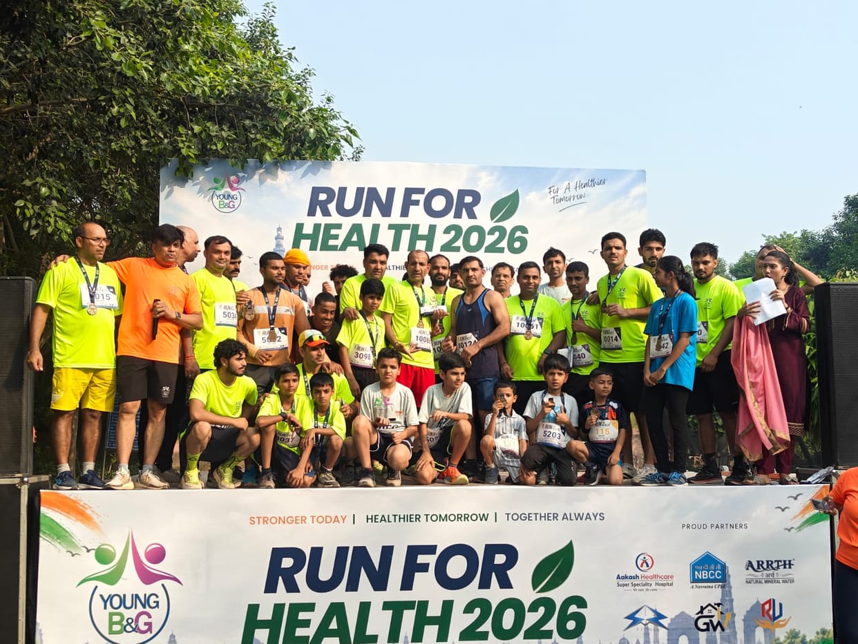 Bahadurgarh Fitness Group showcases its prowess in Dwarka.