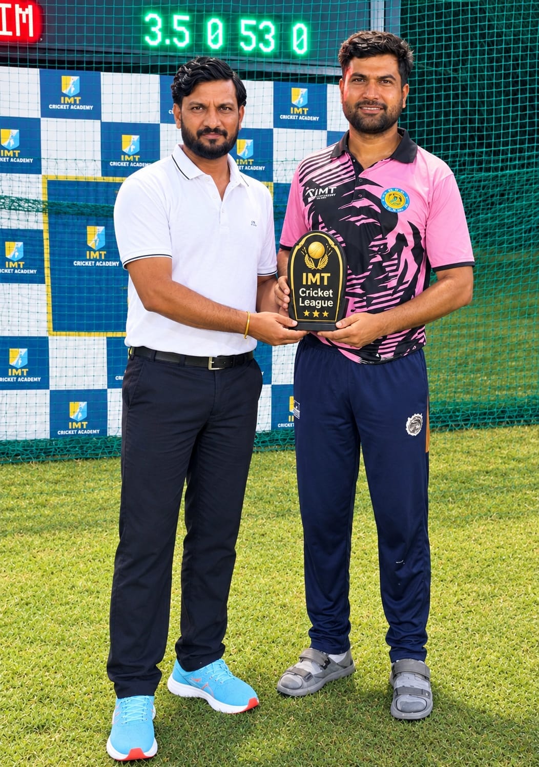 Touch Titan defeated CJP by one wicket.