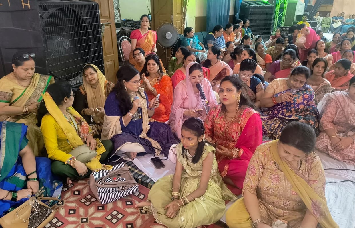 Radhashtami: Atmosphere filled with devotion to Radha through bhajans and kirtans.