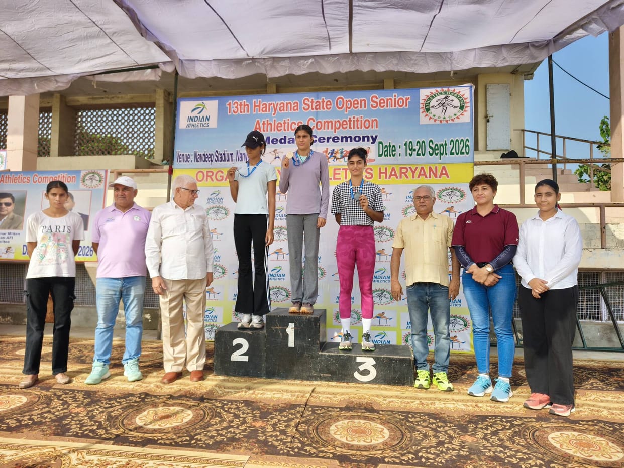 Fatehabad's Rekha tops high jump; Monika leads in triple jump