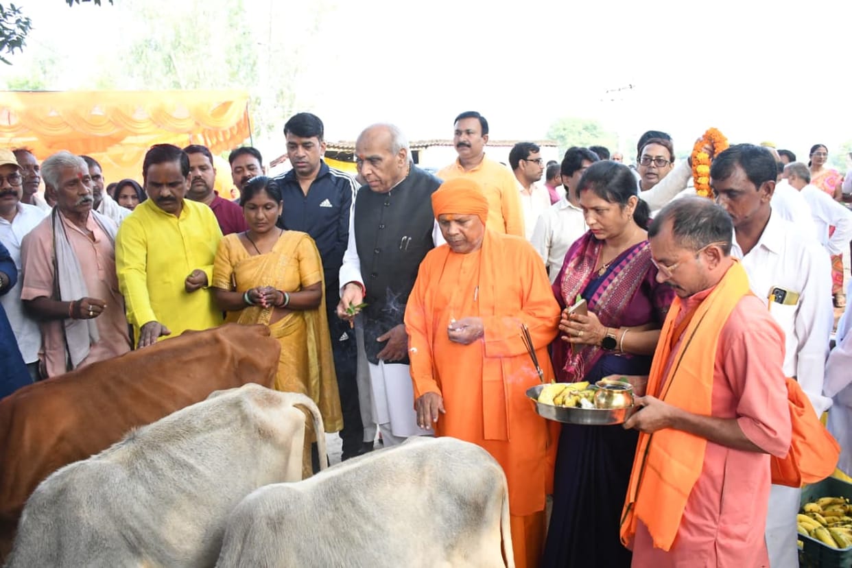 Siddharthnagar News: To all of us, the cow is like a mother; serving them is everyone's duty