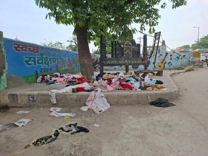 The figures look impressive... but piles of filth tell a different story about cleanliness.