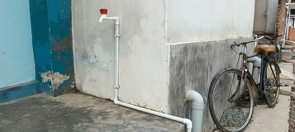 Water supply has not started even five years after the laying of the pipeline