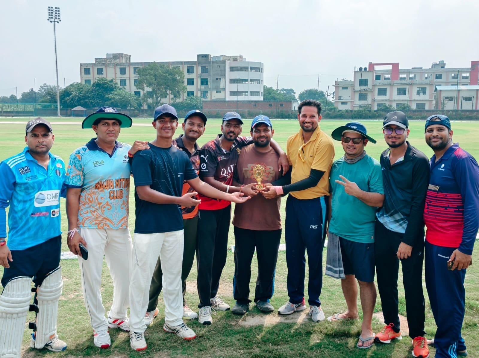 SS Kings defeated Jagriti Vihar by 7 wickets.