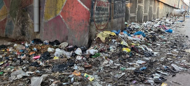 Sanitation system in disarray; challenge of clearing 6,000 tonnes of waste, with only 3,200 tonnes removed so far.