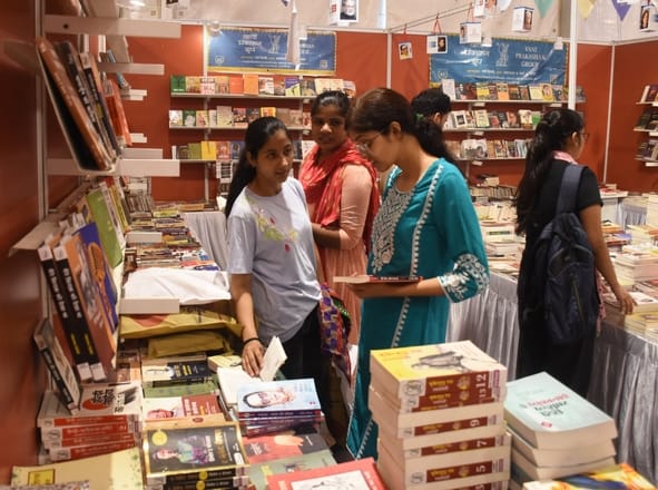 The festival draws to a close; a world of affordable books.