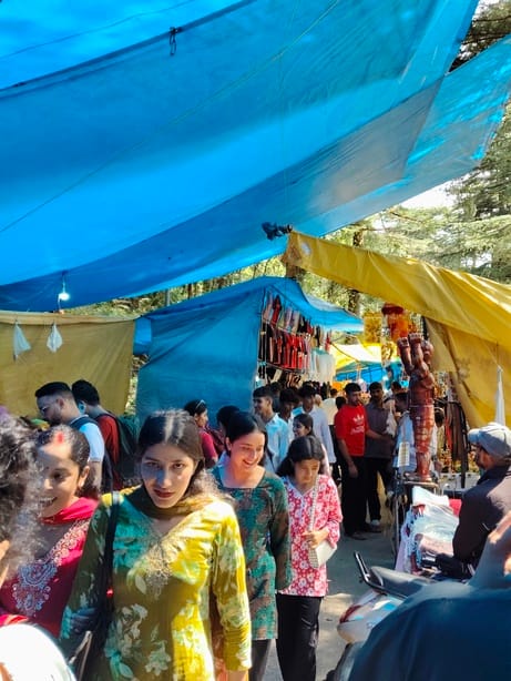 Crowds throng the Tialu Fair in McLeodganj.