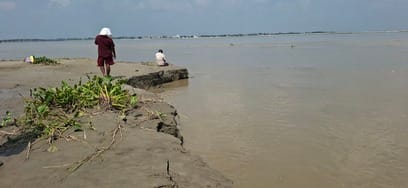 Relief as Saryu River water level drops, but danger persists