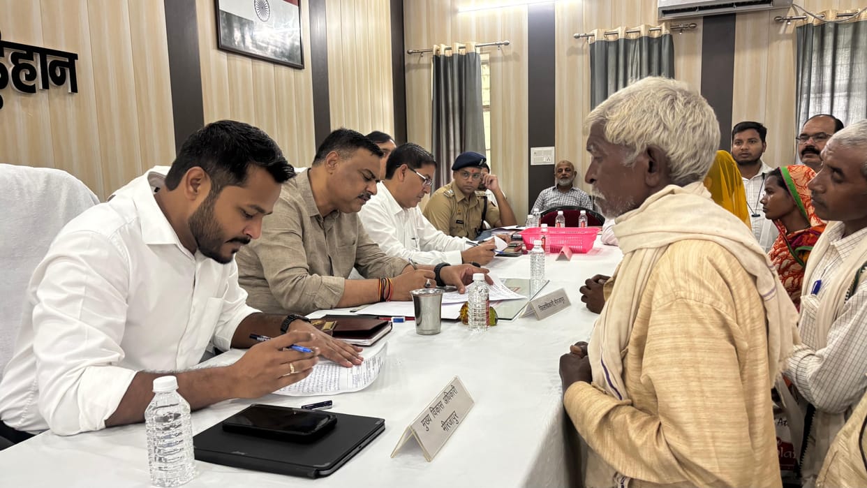 33 out of 378 cases resolved during the 'Sampoorna Samadhan Diwas' (Comprehensive Grievance Redressal Day).