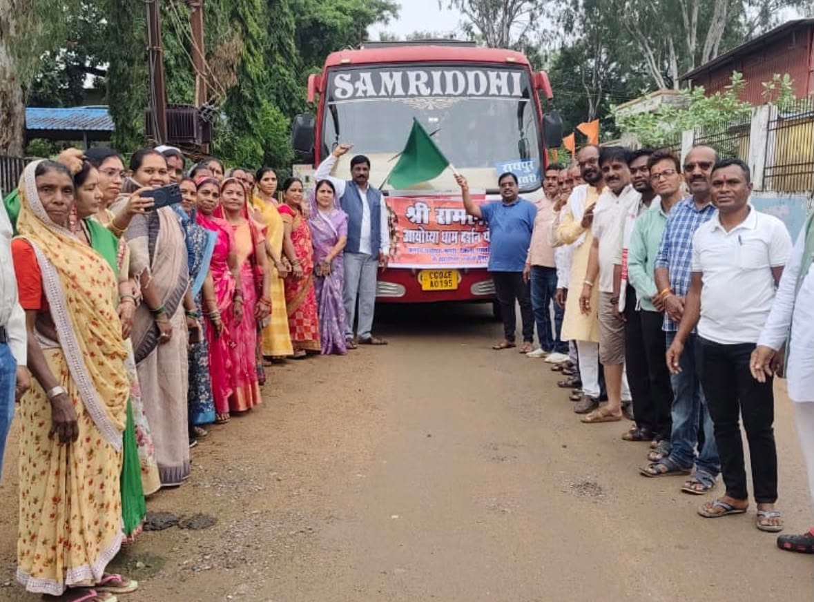 प्रभु श्रीराम के दर्शन के लिए अयोध्या हुए रवाना श्रद्धालु