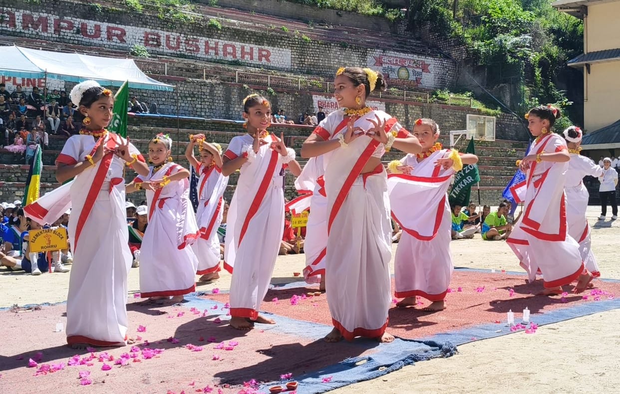 Sarahan secured the first position and Rohru the second in the march past