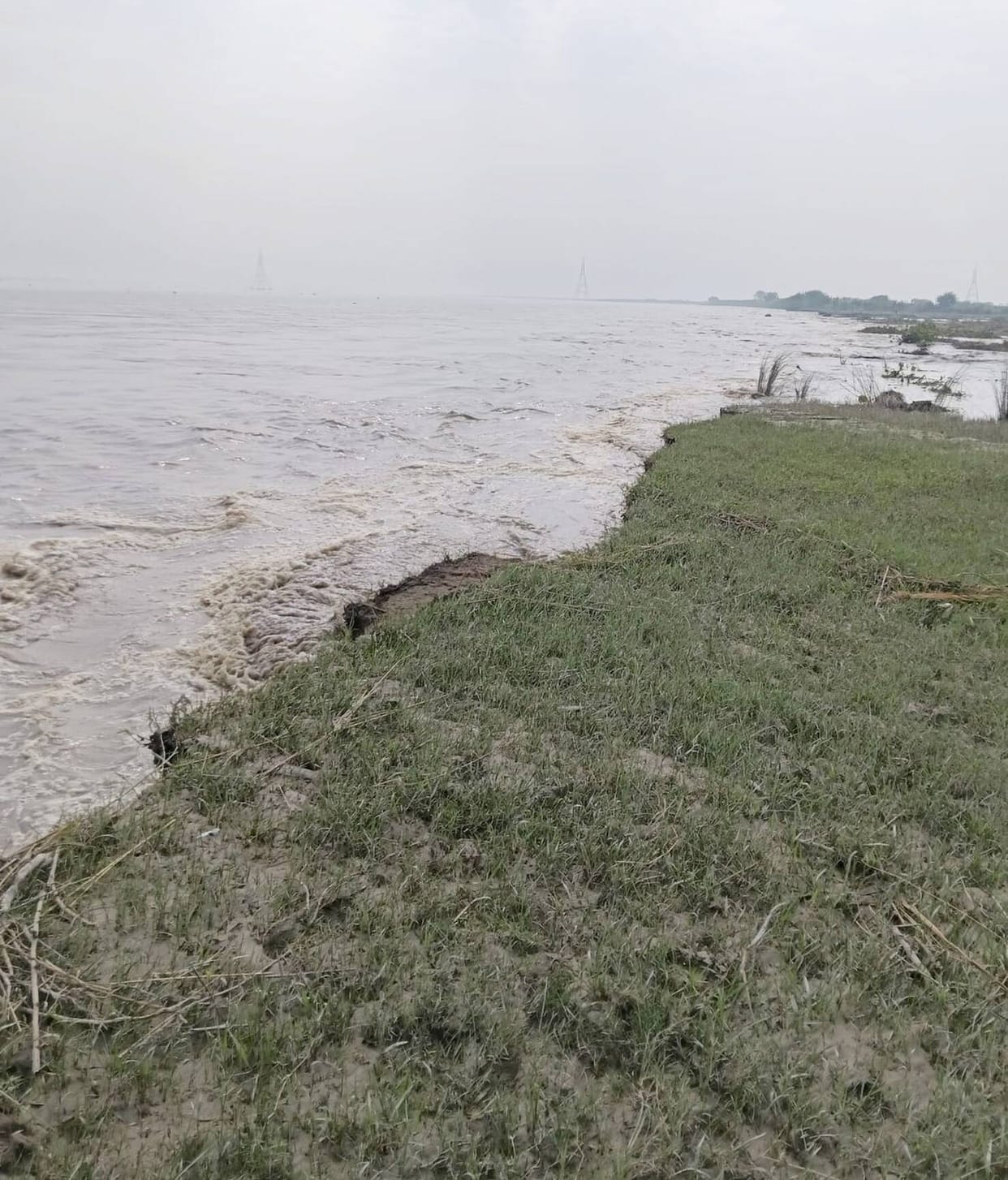 Six houses swallowed by the river; no compensation received.Search for this on Google