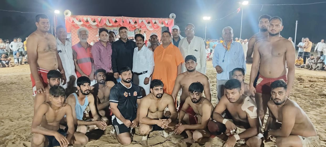 Kanhauri team wins Open Kabaddi tournament; Khol team finishes as runner-up.