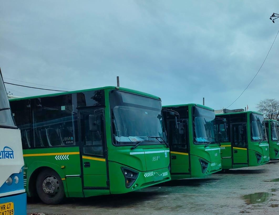 Five new electric buses are expected to join the depot's fleet soon.