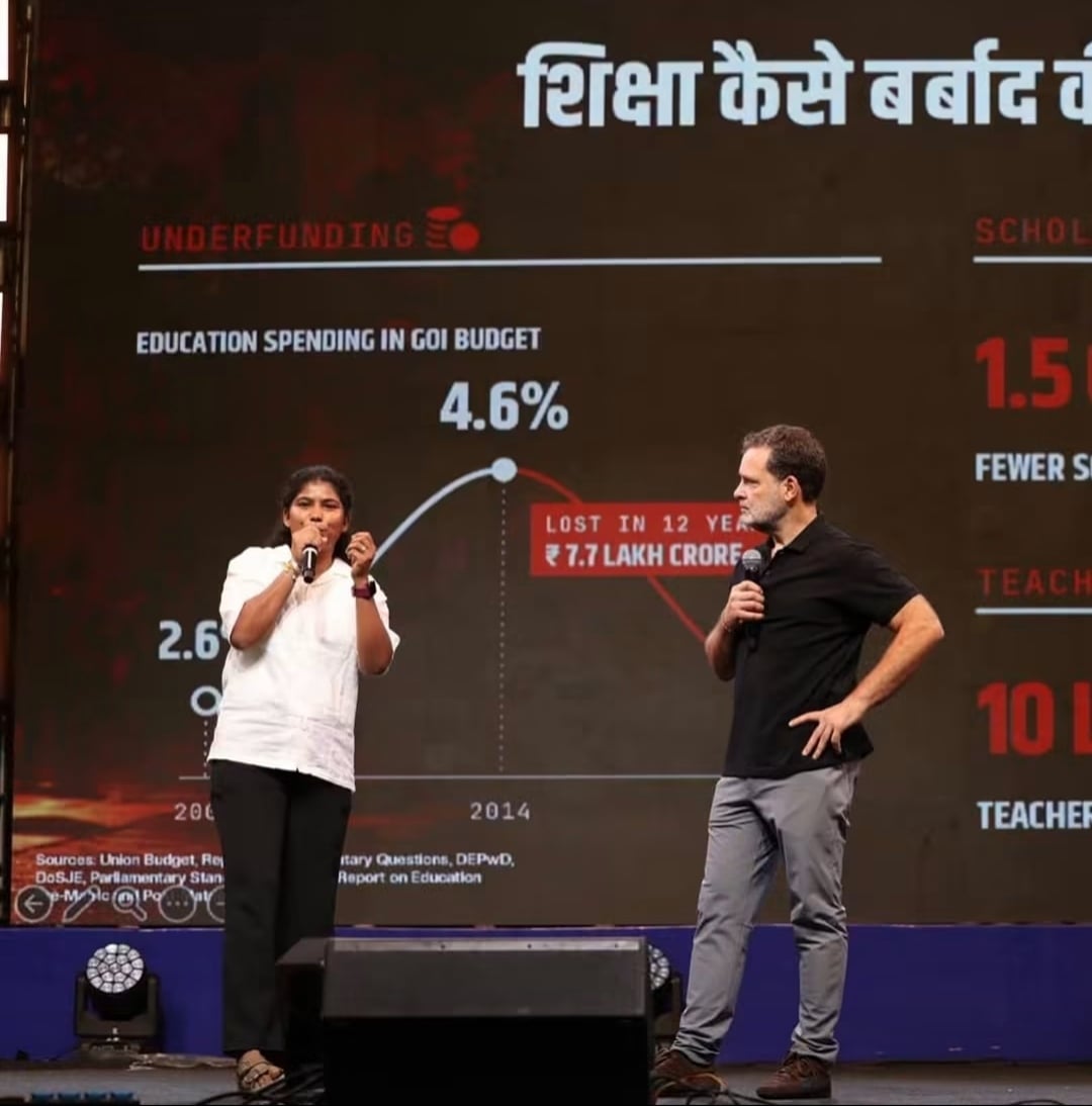 उज्जैन: 'छात्रों की गूंज' में सवाल पूछने वाली निकलीं कांग्रेसी नेता, भाजपा ने साधा निशाना- मैनेज था कार्यक्रम
