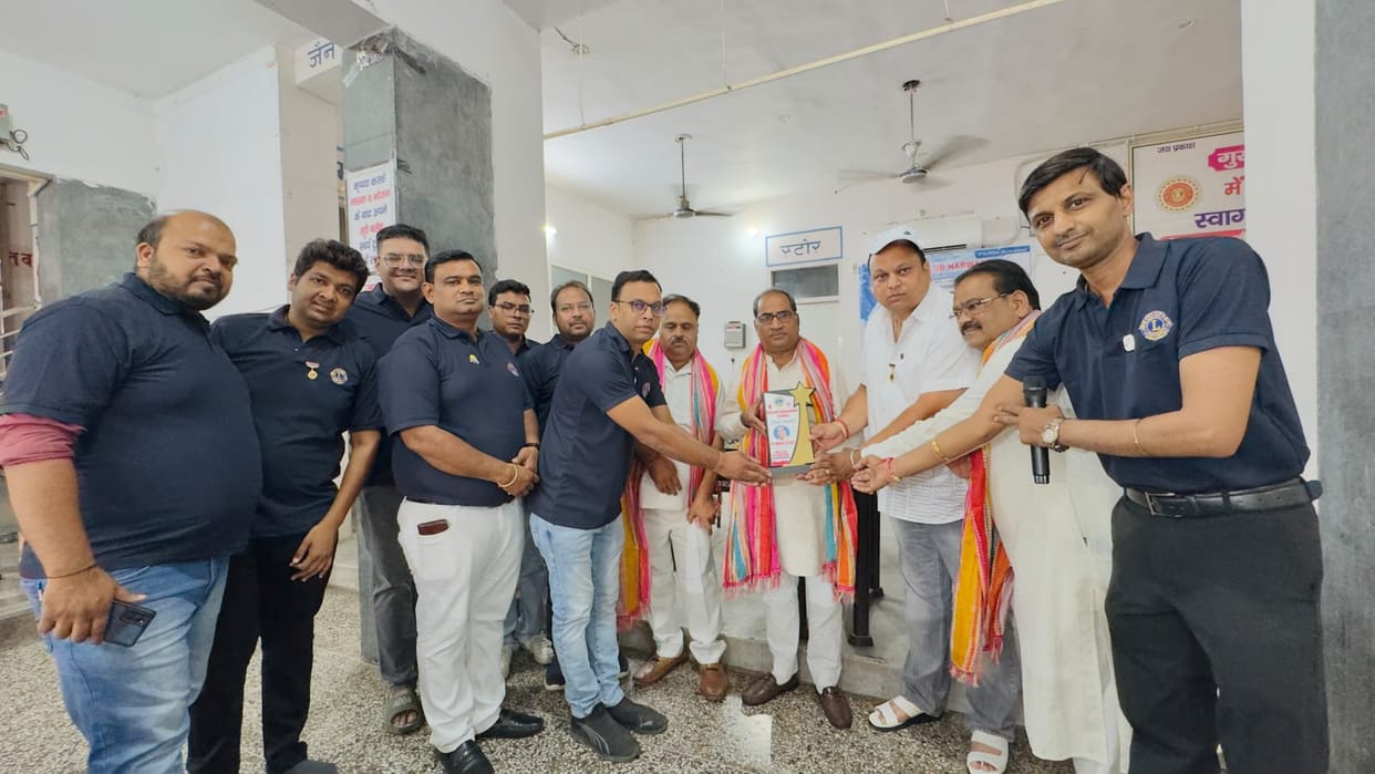 53 units of blood collected at Lions Club blood donation camp