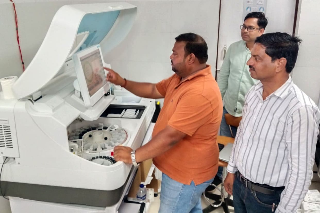 Lab staff receive training; tests to be conducted.