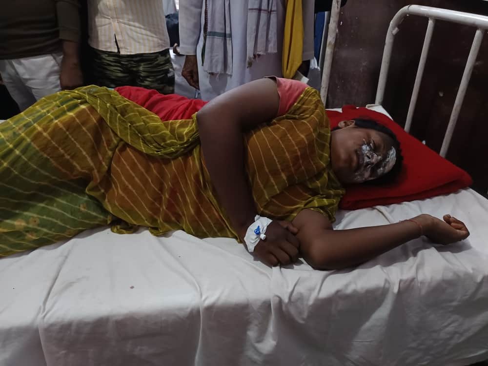 फोटो 21 सीकेटीपी 18 सीएचसी में भर्ती किशोरी। संवाद
