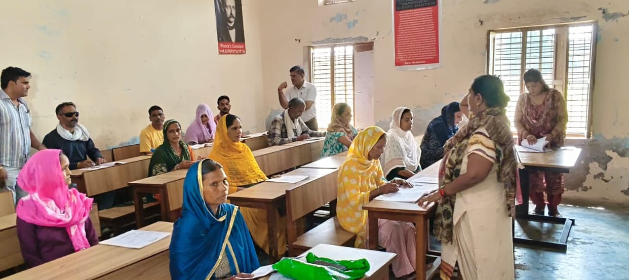 ULLAAS exam was conducted at 55 centres, with 718 learners including 490 women taking part.