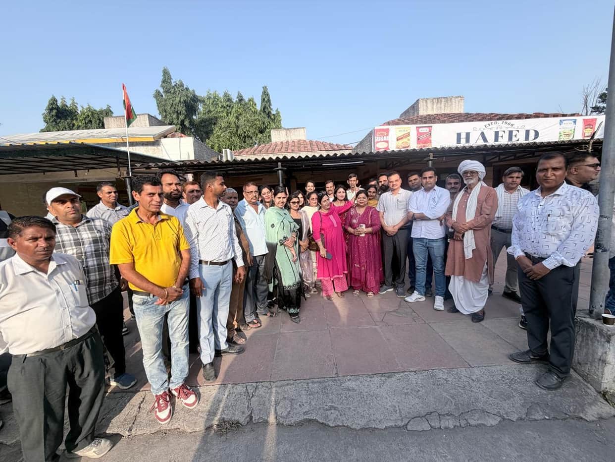 For the first time, a woman from the Hafed Employees' Union has become the state president.