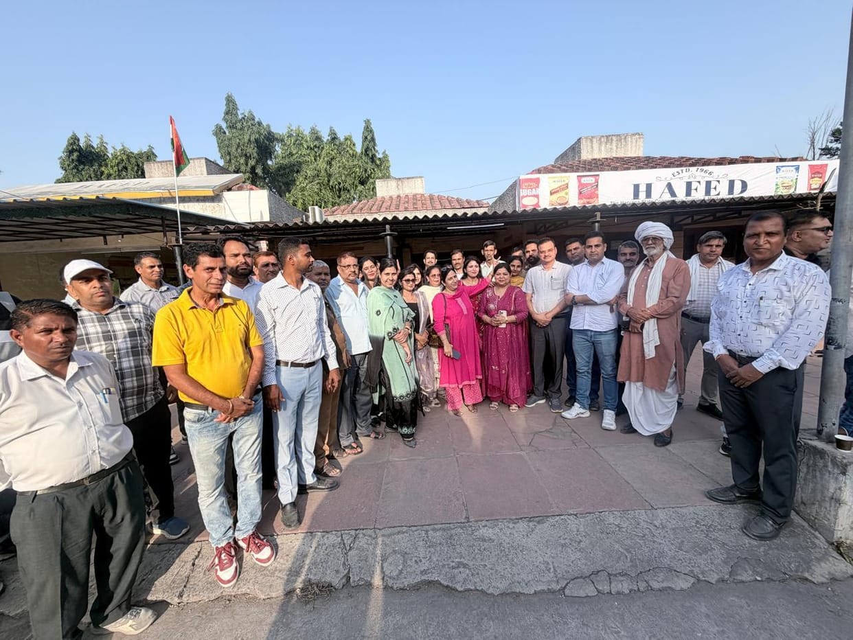 For the first time, a woman from the Hafed Employees' Union has become the state president.