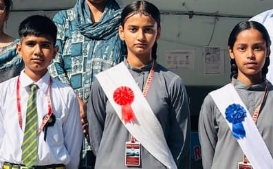 Outstanding performance by students from Badhera Rajputan.