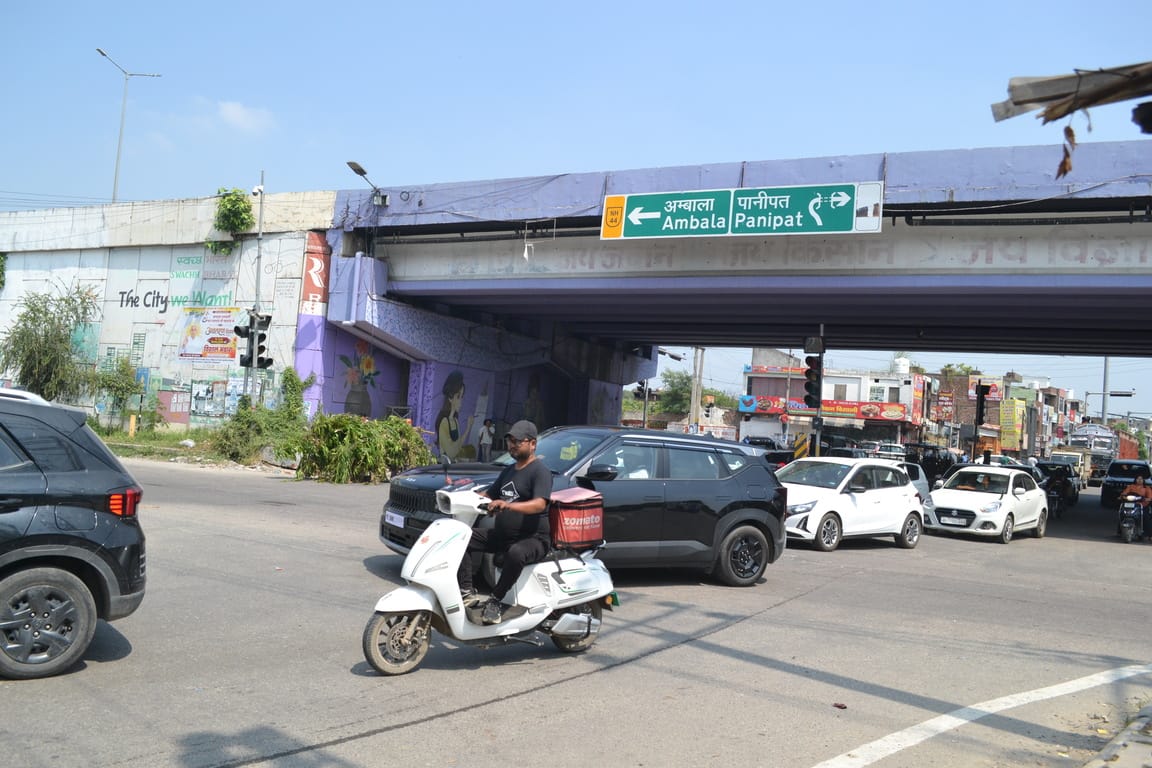 ITI Chowk to undergo reconstruction and beautification at a cost of rs 24.47 lakh.