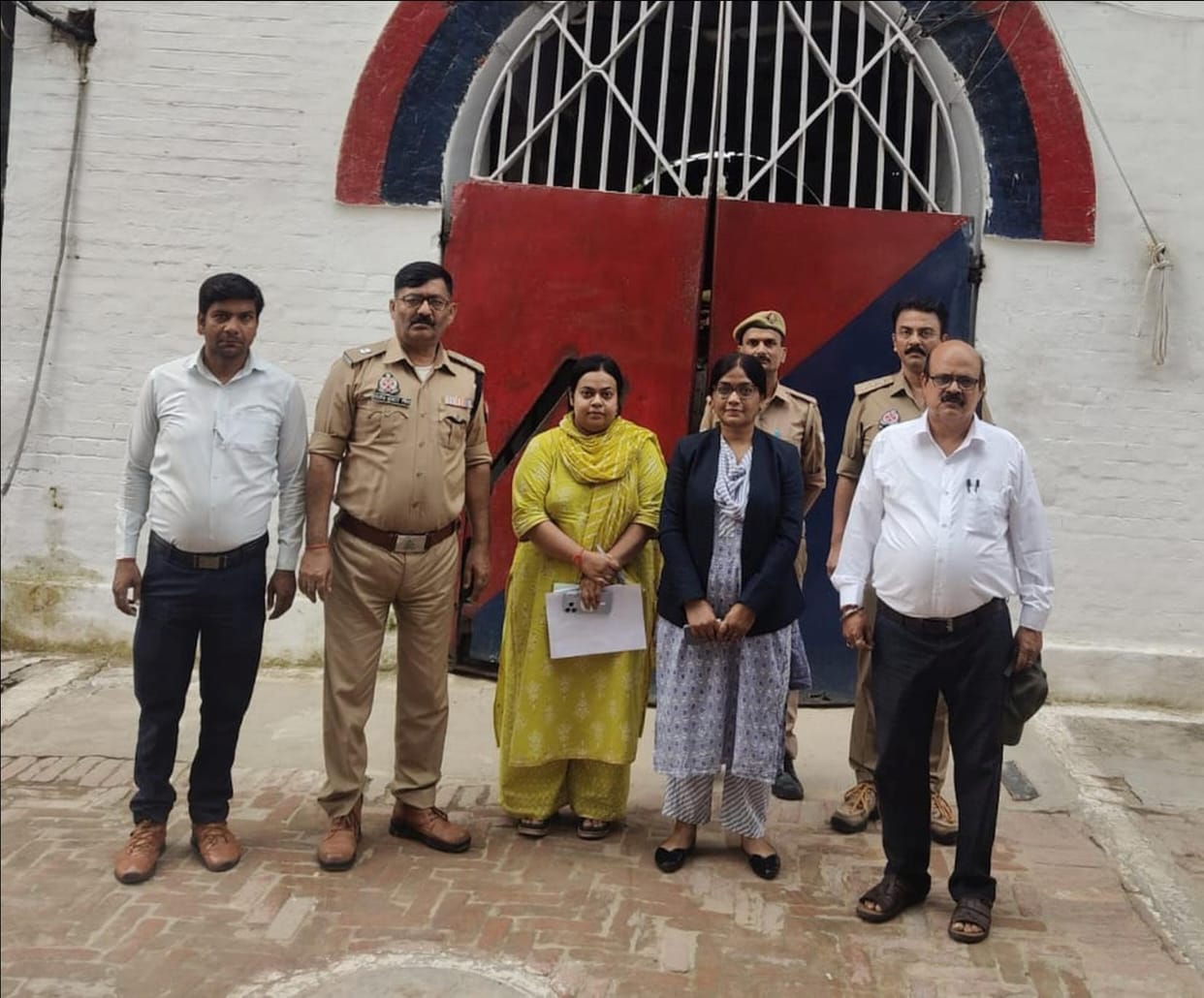 The Principal Magistrate of the Juvenile Justice Board inspected the facilities for juveniles in the prison.