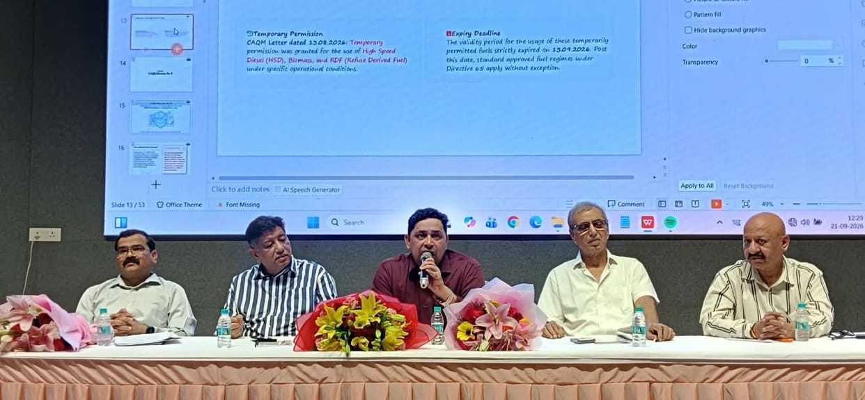 Guidelines issued to entrepreneurs regarding DG set pollution.