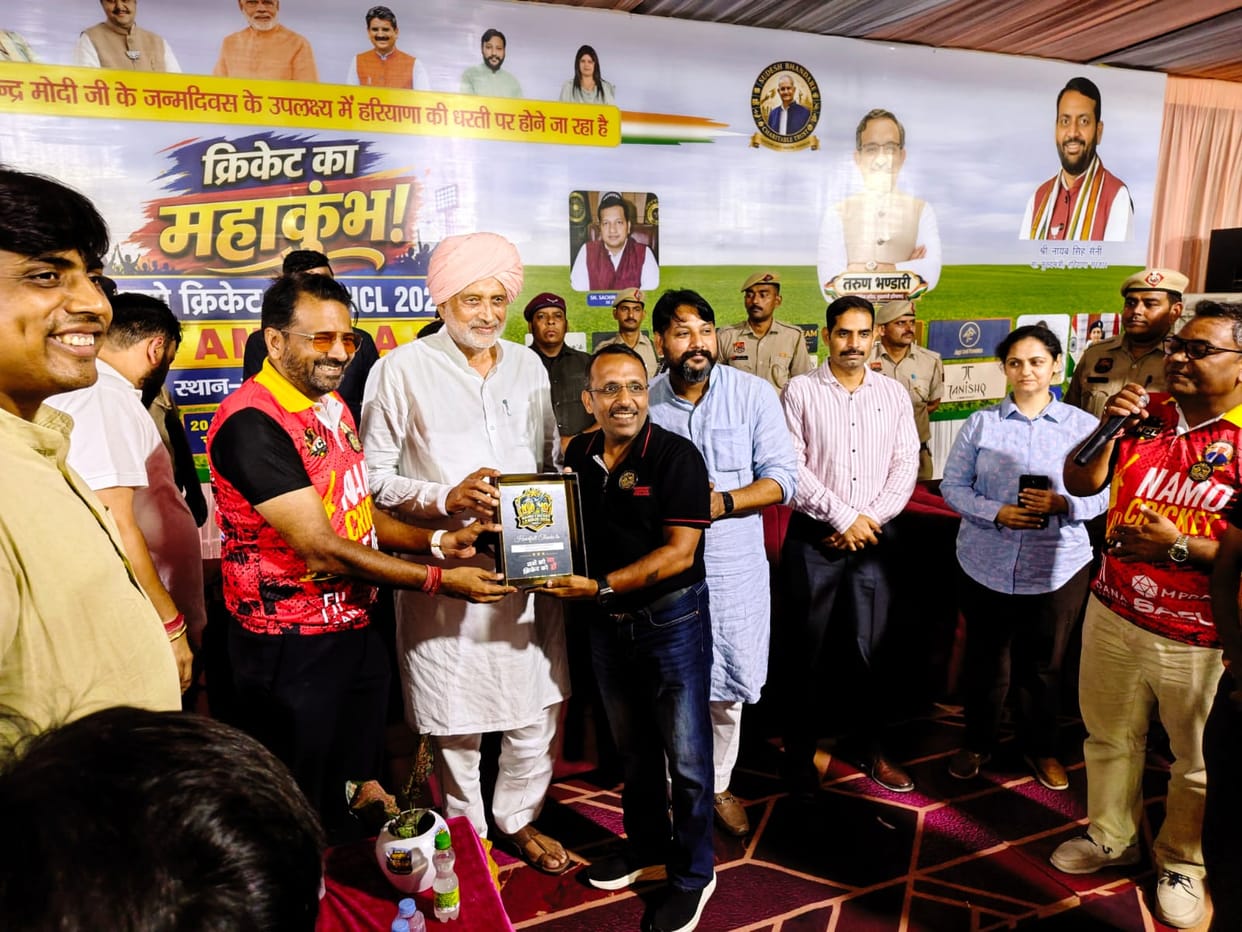 Namo Cricket League kicks off; Viking Eleven wins Group 1 match.