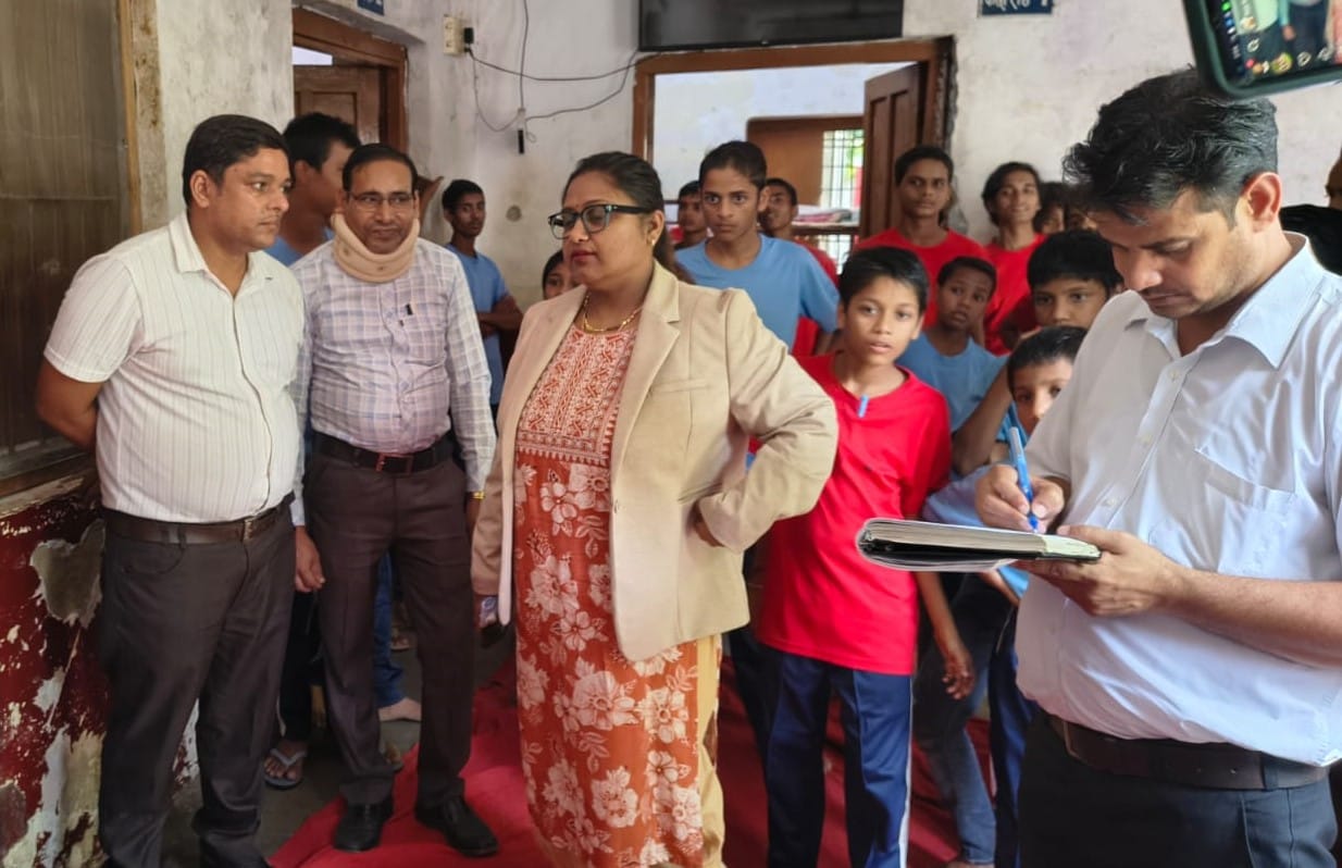 Children at the children's home were made aware of their rights and education.