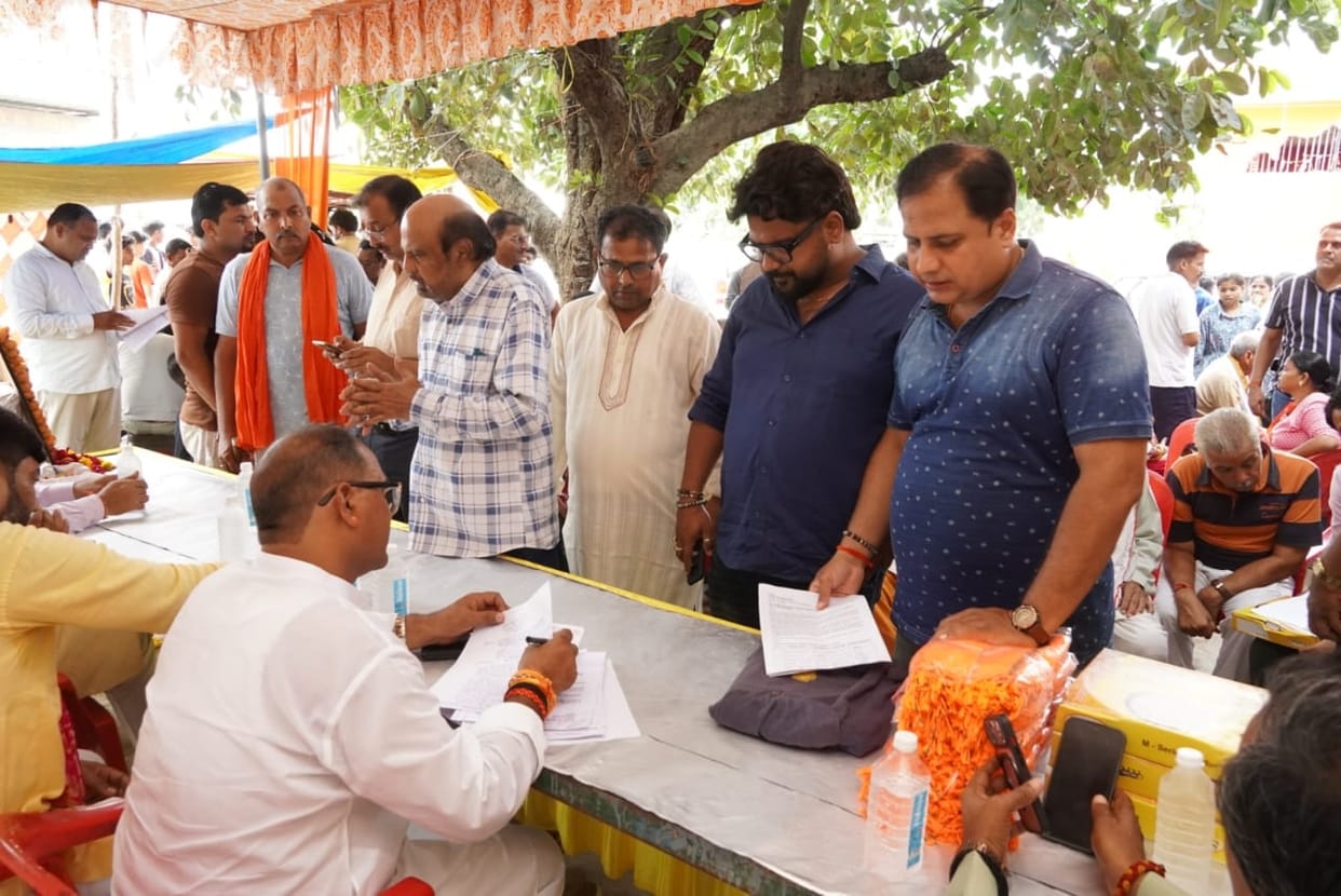 Public hearing camp held in Aurangabad; 32 applications received.