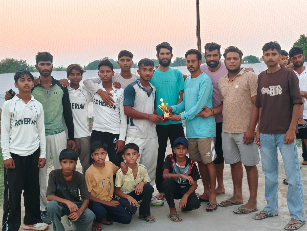 Shimla wins tennis cricket trophy