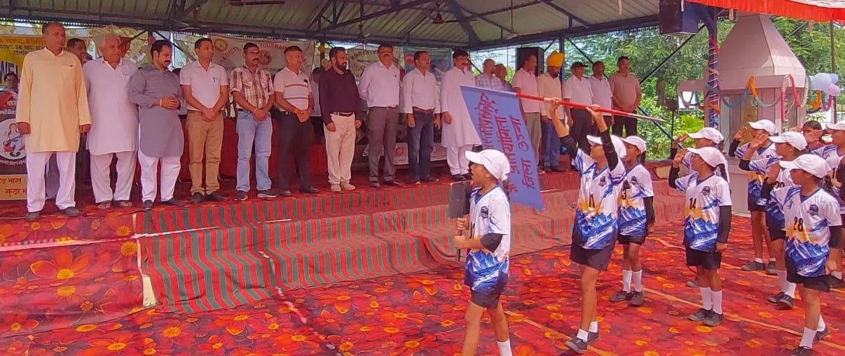 Under-14 sports competition kicks off in Dhamandari; 421 girl students take the field.