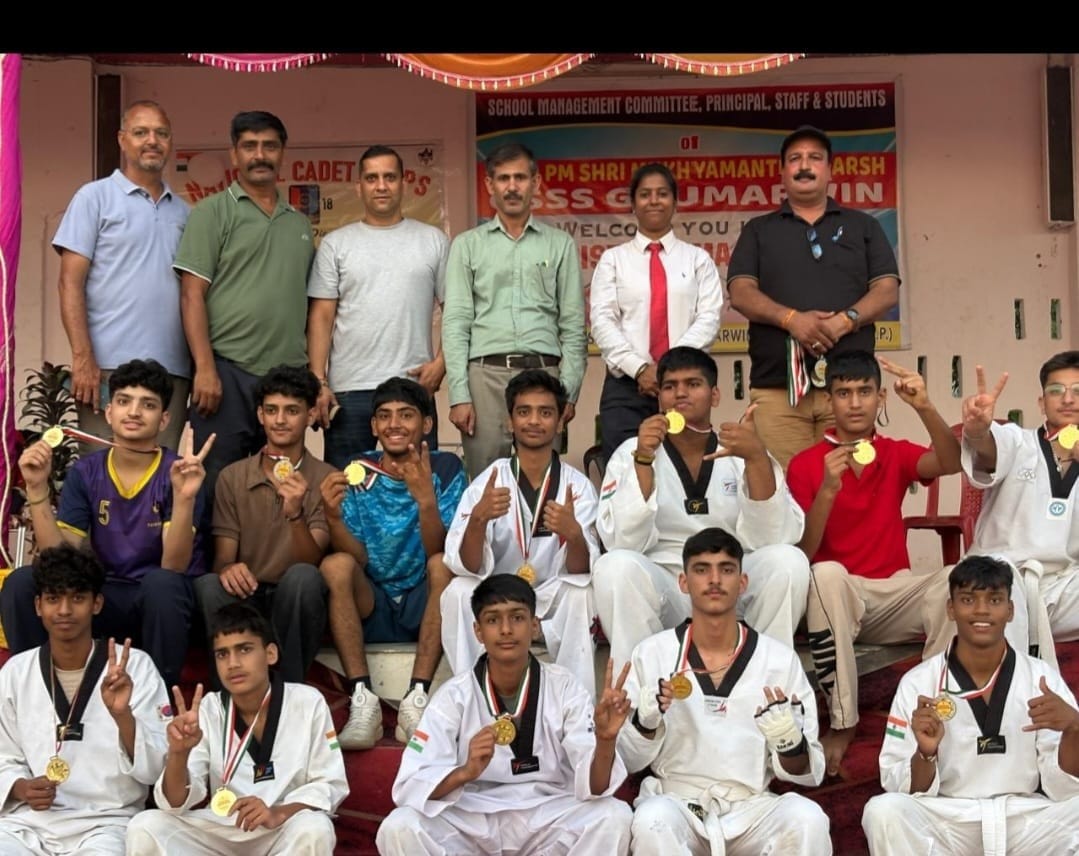 Won nine gold and one silver medal with a stellar performance in Taekwondo.