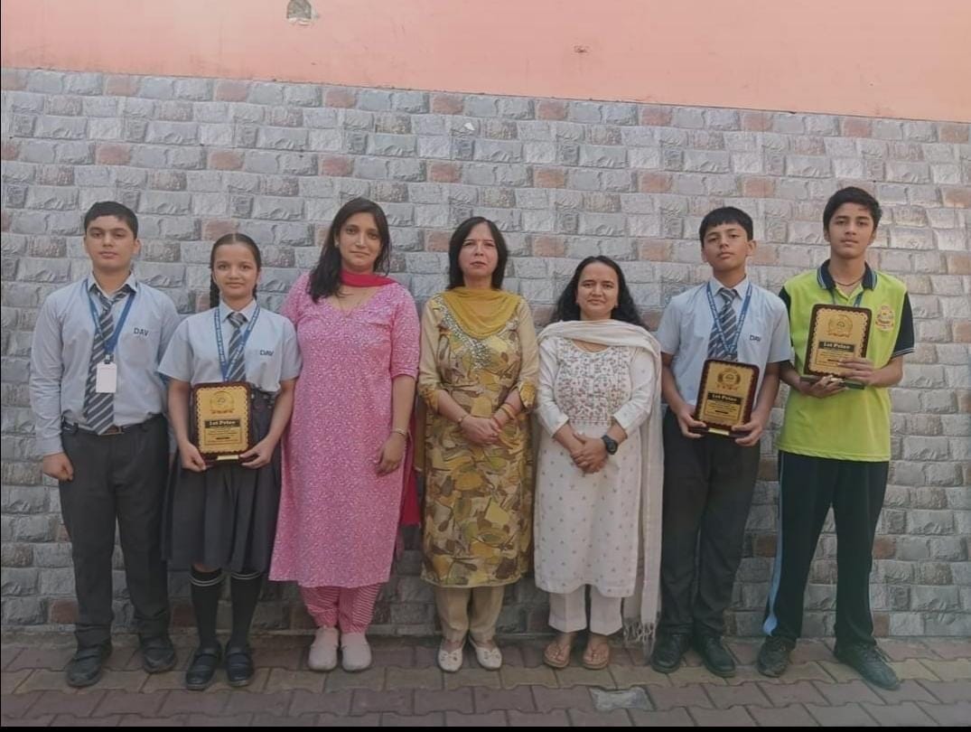 Paridhi Delta secured the first position in the Science Activity Corner