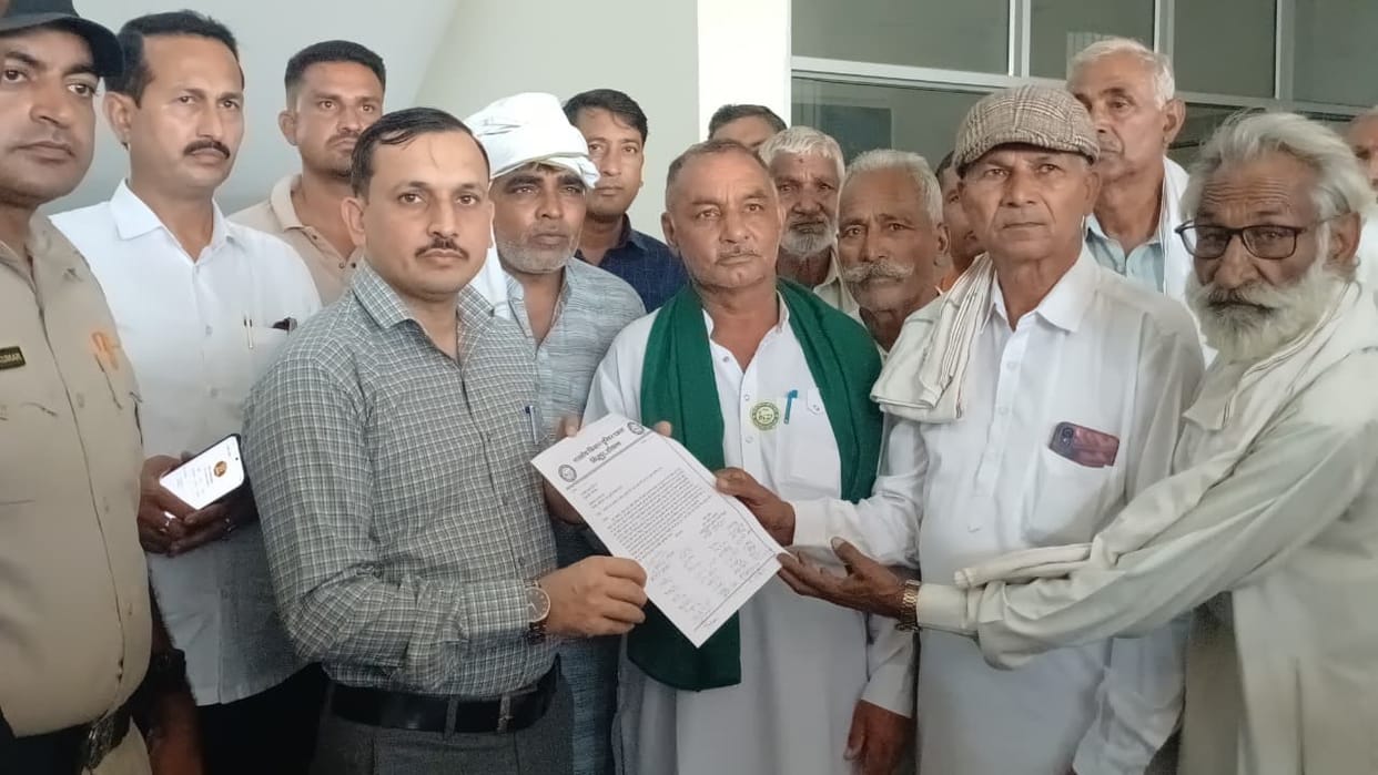 Demand for procurement of Kharif crops at MSP; memorandum submitted to the CM.
