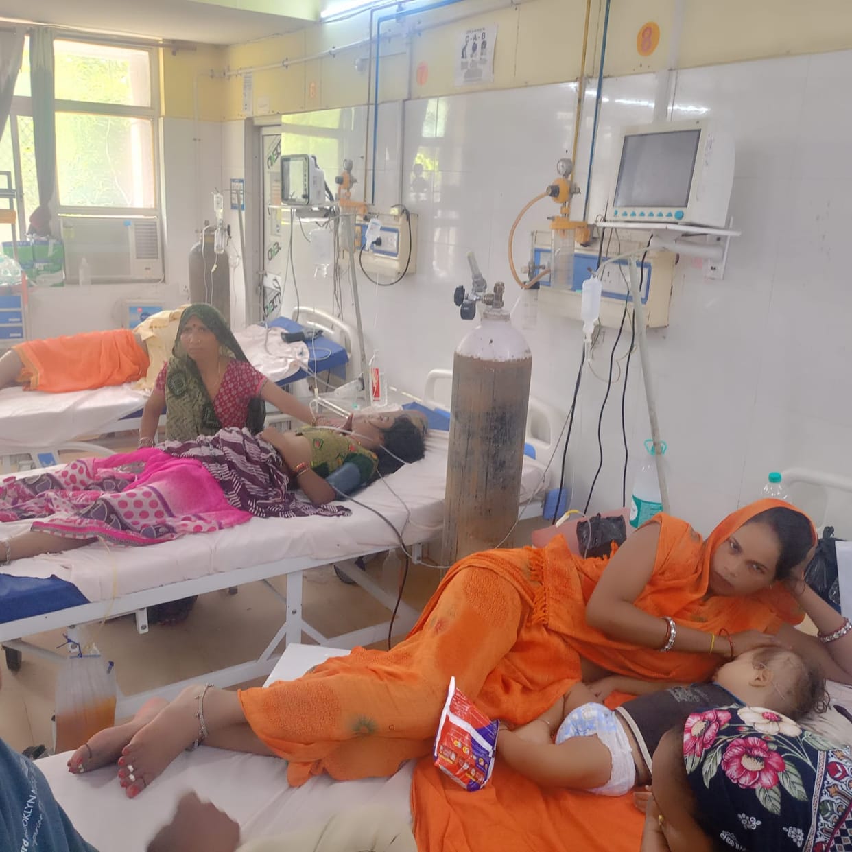Six dengue patients found.