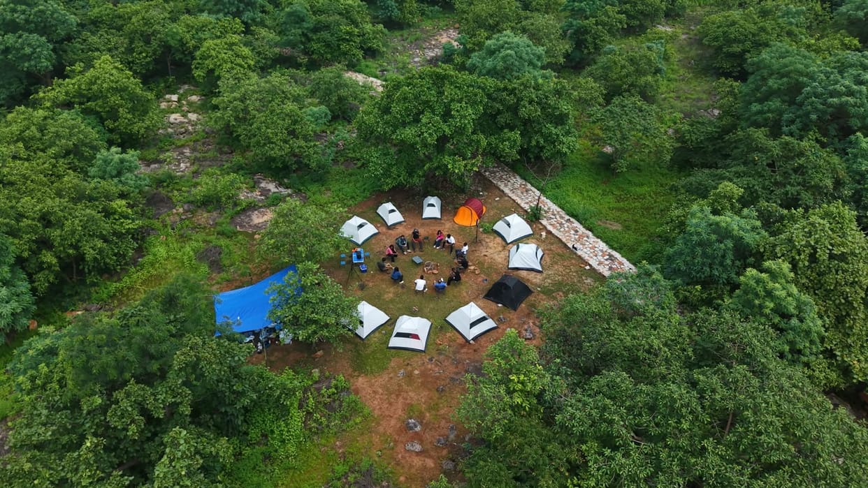 A new world of adventure awaits on the island at Gangrel; an island campsite has opened for the first time.