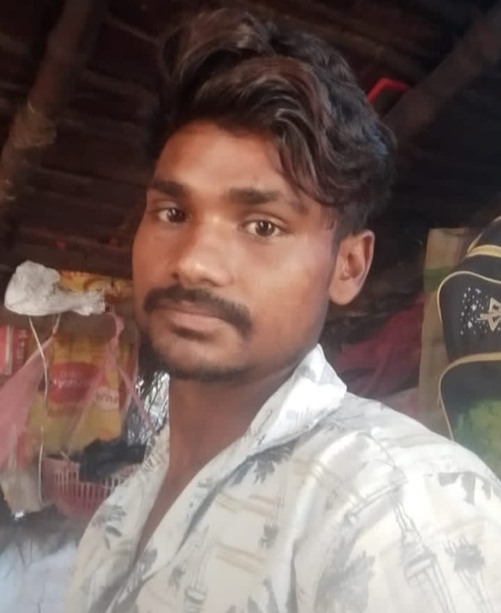 A young man died of electrocution while cutting tree branches.