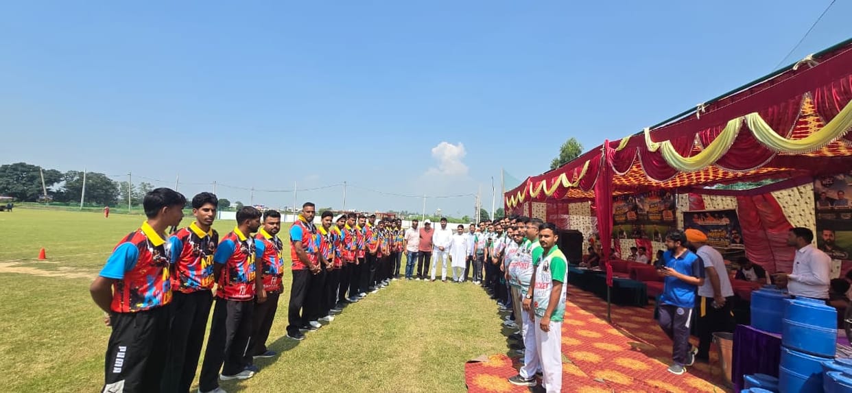 Dera Vishnu and Rajju Majra teams reached the quarter-finals of the Namo Cricket League.