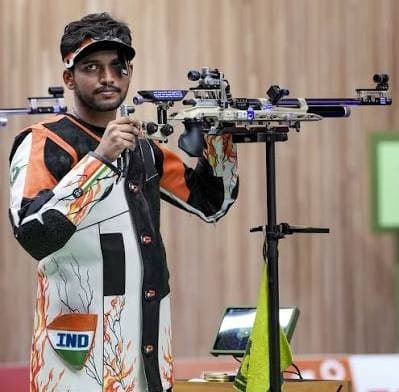 Himanshu Dhillon from Kaithal won two silver medals at the Asian Games.