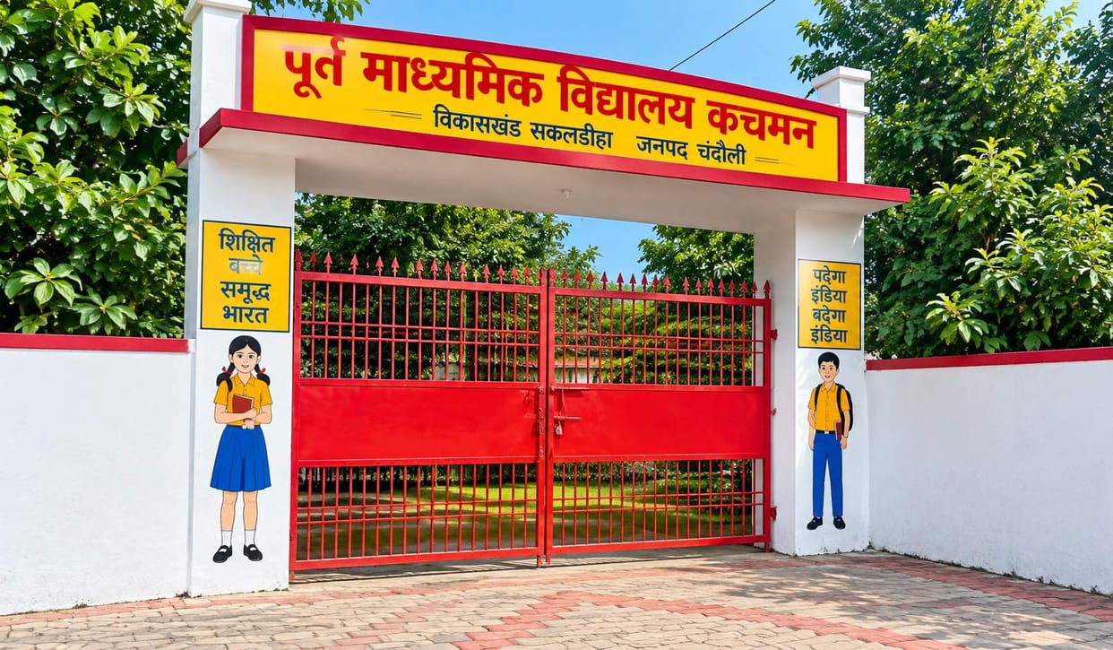 A village in Chandauli district that goes by three names... Khuchma, Kachman, and Kuchman.